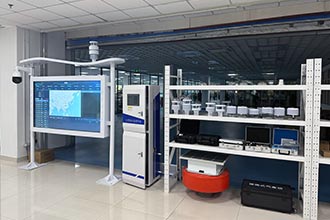 小型氣象站廠家展廳